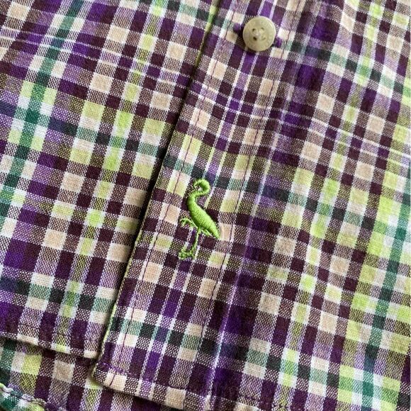 Tailorbyrd Plaid Button Down Shirt Mens Size Medium - Picture 5 of 6